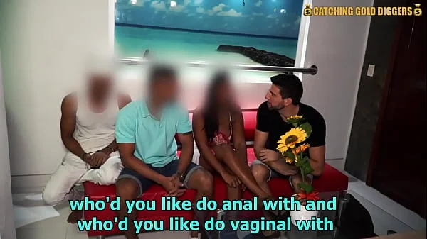 Incredible GROUP SEX With A Latina Slut And A Pack Of Guys