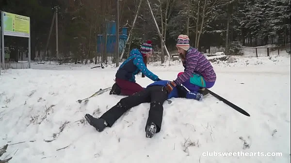 Teens go on a Slippery Slope