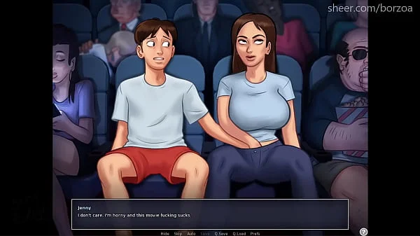 Stepsister:Make me cum in cinema now