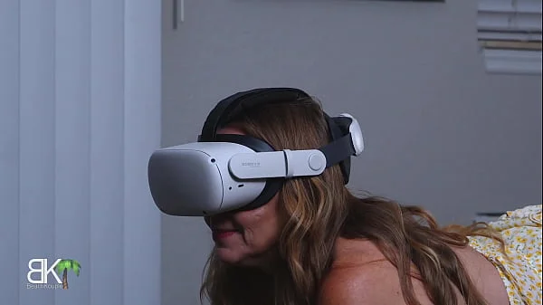 Dumb StepMom Tricked by VR Gamer StepSon - Scene 1of3 - FREE!