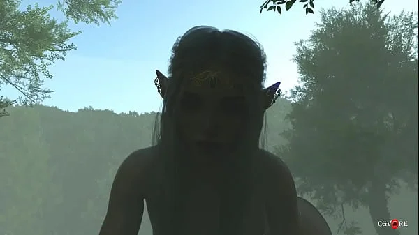 Misterious forest animation. Free version