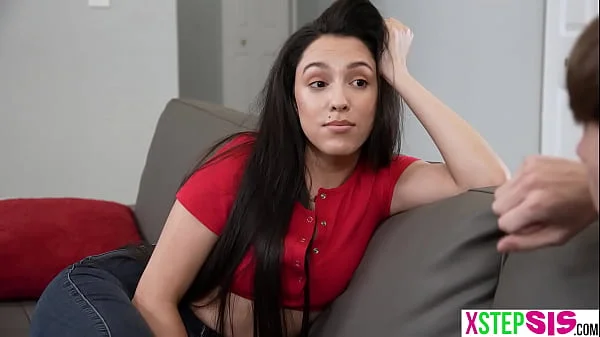 Stepsister only wanted stepbros big cock and she squirted all over his dick