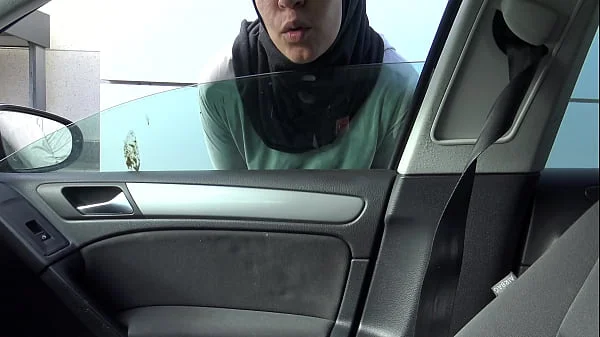 perverted tourist picks up a naughty Muslim street prostitute
