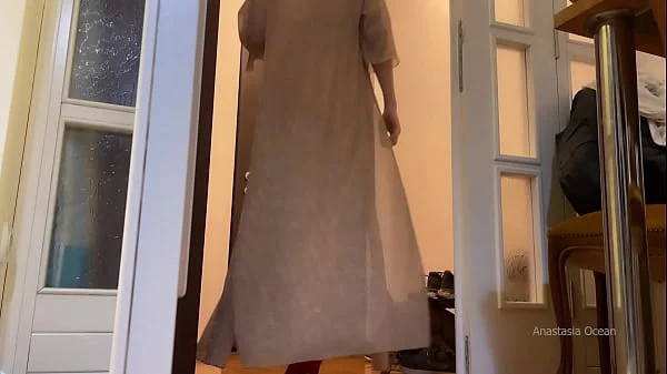 I sucked the delivery guy a while my husband was not at home. Hotwife diary.