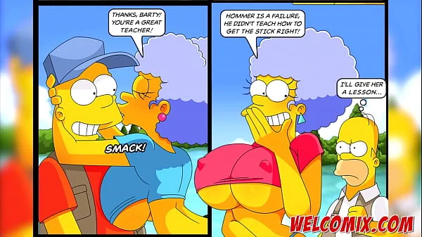 The best butt scenes from the Simptoons! Simpsons porn!
