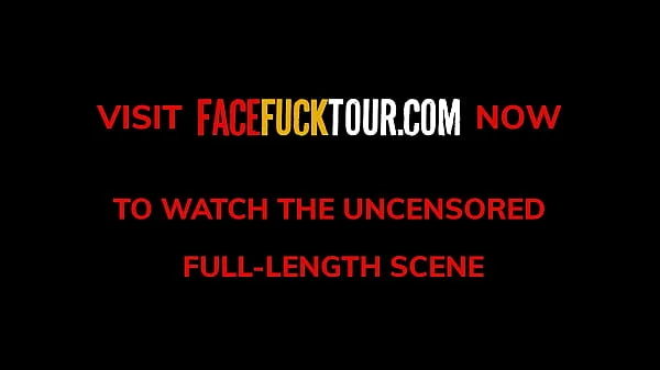 Curvaceous Huge Tits Latina Nailed In The Throat By Massive Cock