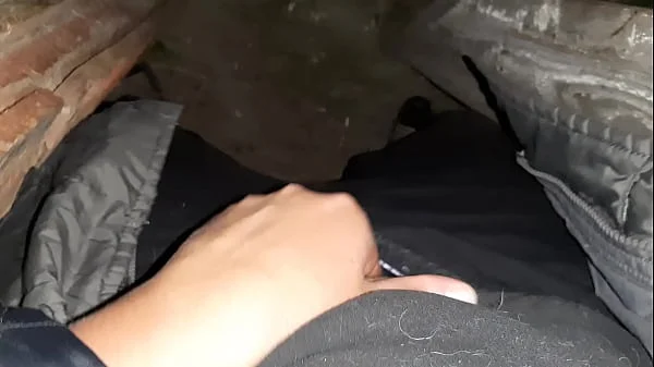 I caught my neighbor masturbating in the toilet on the street and I joined her - Lesbian Illusion Girls