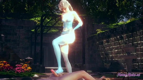 Frozen Hentai Disney - Elsa Hard Sex [footjob, cunnilingus, fingering, fucked] - Japanese Asian Manga Anime Game Porn