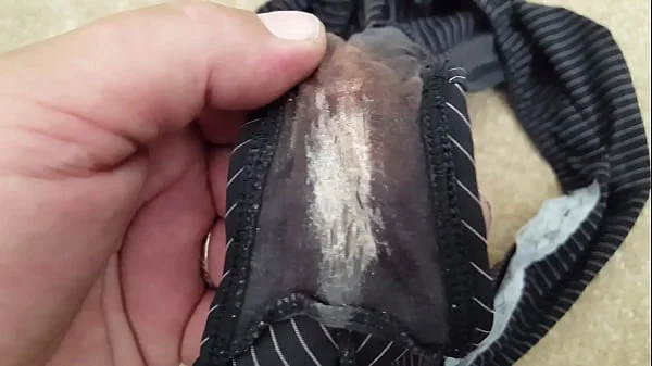 Very smelly wife's dirty panties