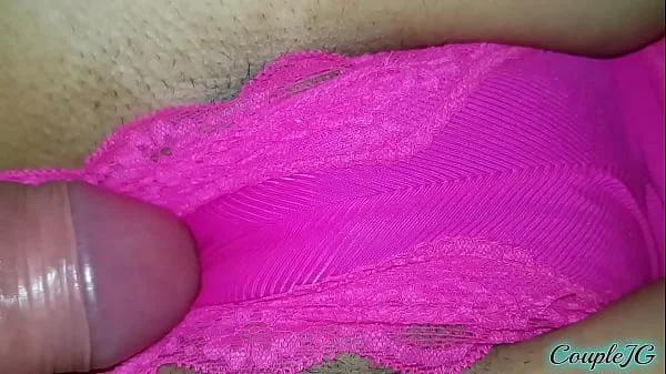 EXTREMELY CLOSE UP PUSSY CUM ON PANTIES STEP SISTER