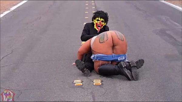 GIBBY the CLOWN fucks me senseless in the desert