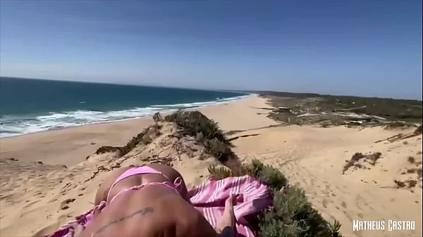 Fodendo gostoso na praia de nudismo - Teaser