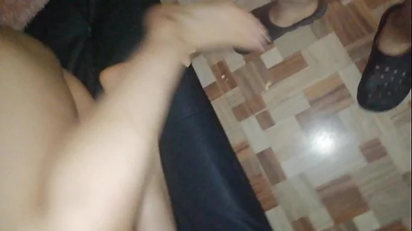 I lick her pussy and she gets excited