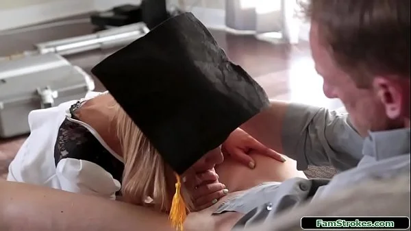 teen graduate fucks stepuncle