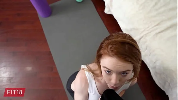 FIT18 - Madi Collins - Tiny 93lb Redhead Gets Creampie From Casting Agent