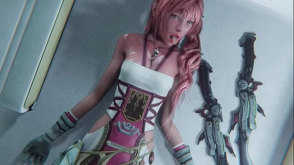 Serah Farron face fucked final fantasy 3d