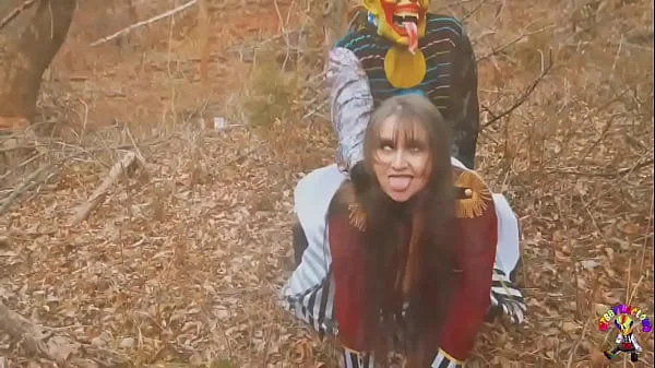 Fucking my step sister in the woods