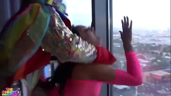 Cali Caliente gets fucked hard by a clown
