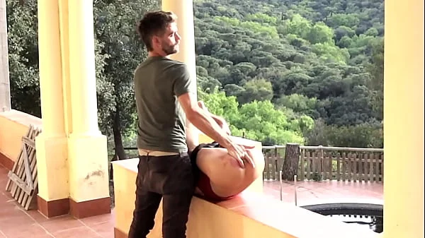 Beautiful sex outside