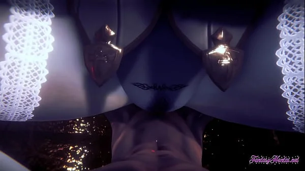 Resident Evil Hentai 3D - POV Lady Dimitresku boobjob and cowgirl style with creampie - Anime Manga Japanese Porn Video - First person realistic video