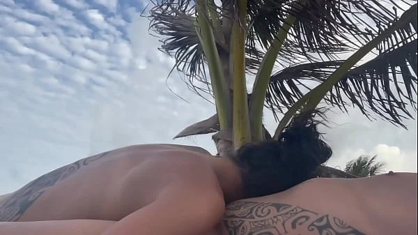 I suck Dorian Del Isla on the beach in Tulum