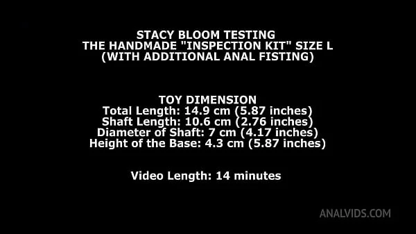 Stacy Bloom Testing The Handmade Inspection Kit Size L (With Additional Anal Fisting) TWT052