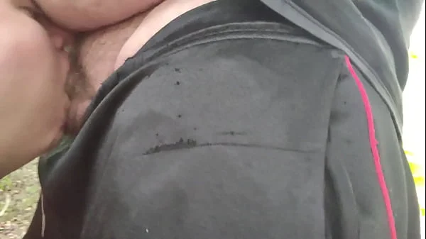 Just got my dick sucked along a fence