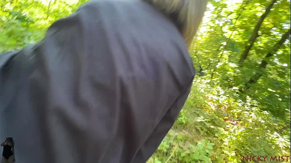 After classes I went to the woods with a colleague who had a video camera