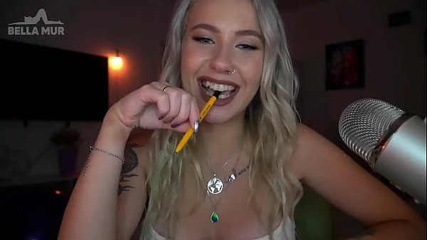 ASMR Slutty girl gives you a blowjob as a thank you (Roleplay)