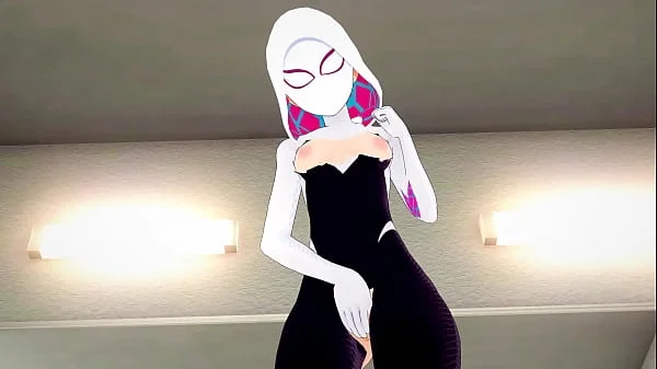 Gwen Stacy masturbation - Spider Man Into the Spider Verse