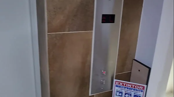 I was caught squirting in my hotel's elevator