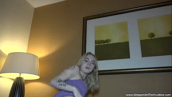 StrippersInTheHoodxxx.com introduces Sage Fox to her 1st experience with a BBC Stripper
