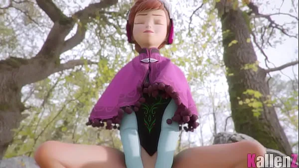 Anna loves that Big Cock - Frozen