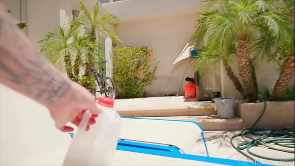 JulesJordan.com - Lily Starfire Electrifies With Her Perfect, Huge Natural, Milk Covered Jugs