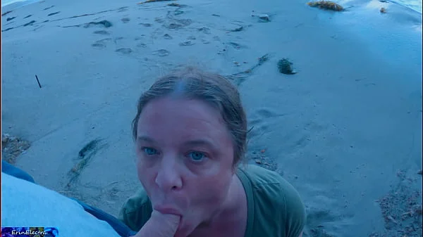 Stepson cheats with stepmom on the beach