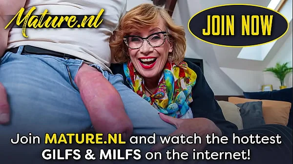 Hot Granny Gives Her Client An Offer He Can’t Refuse